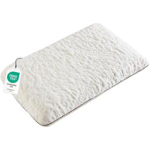 Memory Foam Pillow for Sleeping, 27.56x16.54x5.90 inches, Breathable Soft Cover, Relieves Neck Pain - Back, Stomach, Side Sleeper, White