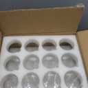 12 Pack Glass Cylinder Vases 8 Inch Tall Clear Flower Vase for Centerpieces, Hurricane Floating Candle Holder Wedding Decorations, Floral Vase Bulk for Table Shelf Party Home Deco (8 x 3.35 Inch)