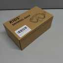 Kids Swim Goggles Snorkel Diving Mask with Luminous for Boys Girls Ages 5-15, Two-Color Anti-Fog Swimming Goggles with Nose Cover