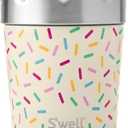 S'well Stainless Steel Ice Cream Chiller, 16oz, Sweet Sprinkle, Triple Layered Vacuum Insulated Container Keeps Ice Cream Frozen For Up To Four Hours, BPA Free