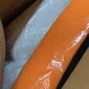 TRALT Office Chair - Ergonomic Desk Chair with Adjustable Lumbar Support, Mesh Computer Chair, Executive Chairs for Home Office Comfortable Lumbar Support (Orange) (Pack of 1)