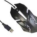 TOPTECH K-28 Gaming Mouse, USB Interface, RGB Lights, Black
