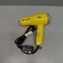REVLON Compact Hair Dryer | 1875W Lightweight Design, Perfect for Travel, (Yellow)