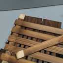 IBWell 2 Tier Fruit Basket for Kitchen Counter Farmhouse Wooden Fruit Holder for Countertop Kitchen Counter Organizer with 50pcs Deli Paper Tired Display Stand for Snack Bread