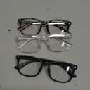 Gaoye Stylish Blue Light Glasses for Woman - Computer Glasses 99% Blue Light Blocking - Lightweight TR90 Frames - 3 pack