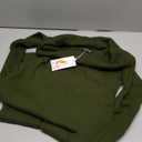 PRETTYGARDEN Womens Fall Sweater Dress 2026 Long Sleeve Off Shoulder Slit Maxi Bodycon Cocktail Party Dresses Spring Fashion (XX-Large, Army Green)