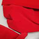 Extra Large Christmas Front Door Bow Decorations 27 x 78 Inch Giant Velvet Christmas Tree Topper Bow with Long Streamers Wreath Wall Decor for Home Xmas Room Holiday Porch (Red)