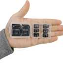 Factory Wholesale Micro SD Card 64GB U3 Pack of 6 in Bulk MicroSDXC UHS-I C10 with SD Adapter Produced by Authorized Licencee(64GBX6)