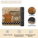 Xspatroias Farmhouse Rustic Kitchen Mats Set of 2 Non Slip Western Star Kitchen Rugs for Floor Farmhouse Low-Profile Washable Home Decor Kitchen Mat 17x47 Inch and 17x29 Inch