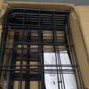 Heavy Duty Cucumber Trellis50"x17"Adjustable A-Frame Trellis for Climbing PlantsMetal mesh Design, Rust-Proof and UV-ResistantGarden Trellis for Cucumber Beans and Vine Type Plants Black&2 Pcs
