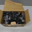 12 Pack Hanging Solar Lights Outdoor Decorative, Waterproof Solar Globe Lantern with Handle and Clip, Solar Powered Cracked Glass Ball Lights for Garden Yard Patio, Fence Tree Umbrella, Holiday Decor