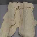 Mr. Pen- Christmas Stockings, 4 Pack, 18" Cream Stockings Christmas, Stockings for Christmas, Stocking Christmas, Cream Knit Stockings Christmas Stocking, Cream Christmas Stockings