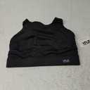 Plus Size Sports Bras Medium-High Support Adjustable Racerback High Neck Wireless Everyday Workout Running Bra for Women Large, Black 