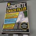 2 x Concrete Crack Filler, High Elasticity Cement Crack Filler, Self Leveling Concrete Slab Repair Sealant for Driveway, Walkway, Patio, Waterproof Caulking Glue for Joint, Outdoor - 17.6 Floz