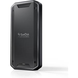 SANDISK Professional 2TB PRO-G40 SSD - Up to 2700MB/s, Thunderbolt 3 (40Gbps), USB-C (10Gbps), IP68 dust/Water Resistance, External Solid State Drive - SDPS31H-002T-GBCND
