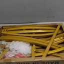 Wokceer Round Backdrop Stand 5FT Circle Balloon Arch Frame Circle Backdrop Stand Gold Round Arch for Wedding Birthday Party Bridal Shower Anniversary Event Ceremony Decoration