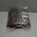 KOZYFLY Rugs for Entryway 3x5 ft Washable Area Rug Non Slip Rubber Backed Entry Rug Woven Indoor Door Mat Cotton Kitchen Rugs Floor Carpet for Entryway, Foyer, Backdoor, Reddish Brown/Coffee