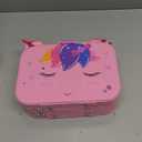 Kids Makeup Kit for Girl - 2 in 1 Kids Washable Makeup Toys & Nail Art Kit with Nail Dryer and Storage Case, Real Girl Makeup Set Birthday Gifts Toys for 3 -12 Year Old Girls, Pink