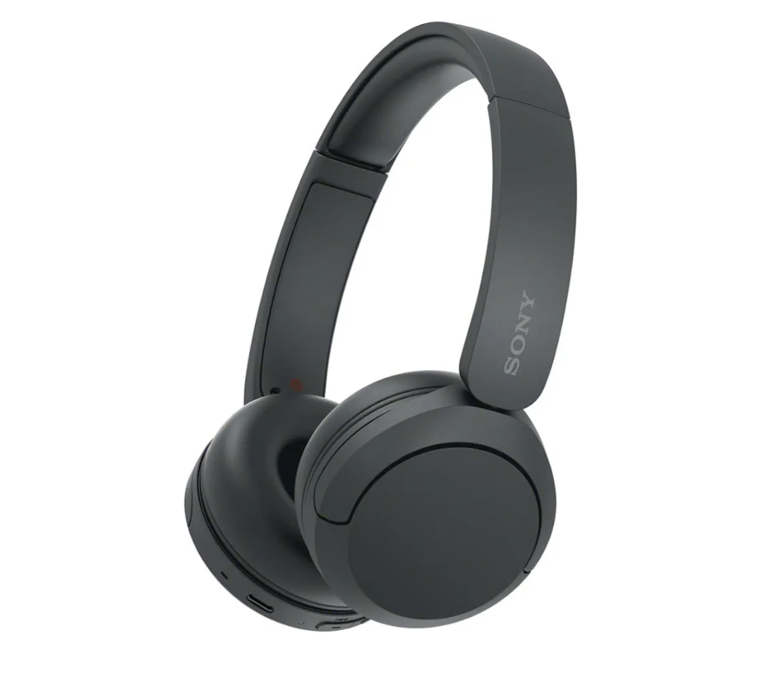 Sony WHCH520 Wireless Headphones Bluetooth OnEar Headset with Microphone and up to 50 Hours Battery Life with Quick Charging, Black