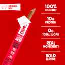 Chomps Grass-Fed and Finished Original Beef Jerky Snack Sticks 10-Pack - Keto, Paleo, Whole30, 10g Lean Meat Protein, Gluten-Free, Zero Sugar Food, Non-GMO