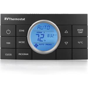 Programmable RV Thermostat for Dometic AC Series 579, 595, 6308, 520, 5305, 6218XX, 6318XX, 6403XX, 5403XX | Multi-Zone Comfort Control Center 2 | OEM Replacement 3314082.000 | 4-Zone Control