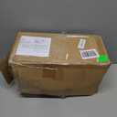 HMASYO 2 Pack Pre-Lit Artificial Christmas Tree Urn Filler, Lighted Christmas Flocked Pine Trees Planter Filler with 50 LED Lights, Weatherproof Sparkle for Entryways, Patios Outdoor Christmas Decor