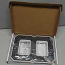 ISUNMEA 9 Inch Solar Lighted House Numbers for Outside, Light Up Waterproof LED Address Numbers Signs for Houses, Large Personalized Illuminated Exterior Modern House Numbers Light (8-Black, 9IN)