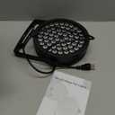 Sklydron RGB Stage Par Can Light with Light Strip-90W LED Stage Lighting with Remote,DMX512 Sound Activated & Auto Strobe Jump Modes Uplights for Bands Events Church Wedding DJ Party & Stage Show