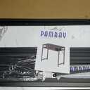 Pamray 32 Inch Small Computer Desk with Drawers for Bedroom Small Spaces
