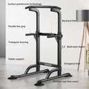 DONIUZ Power Tower Pull Up Bar and Dip Station, Multi-Function Home Gym, Strength Training Fitness Equipment, Height Adjustable