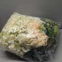 Subacy 6 PCS Artificial Hydrangea Flowers, Faux Silk Hydrangea with Long Stems, Home Wedding Decor, Table Centerpieces, Party Decorations(Champagne)