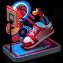 Upgraded LED Light Kit Compatible with Lego Nike Dunk Trickshot Building Set, Lights Decoration Compatible with Lego 43021, Best Gifts for Adults (Model Not Included)