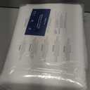 Bedsure Queen Comforter Set, White Soft Prewashed Bedding for All Seasons, 3 Pieces GentleSoft Bed Set, 1 Lightweight Comforter (90"x90") and 2 Pillowcases (20"x26")