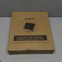 koseibal Art Easel for Painting, Tabletop Wooden Easel Stand，Adjustable Angle Portable Easel for Canvas, Ipad, Book, Artwords Display （2 Pack）