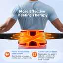 Cordless Heating Pad for Back Pain Relief: 7000mAh Lower Back Massager with 6 Heat 6 Vibration, Portable Heating Pad for Cramps, Birthday Gifts for Women Men Mom Dad (Large)