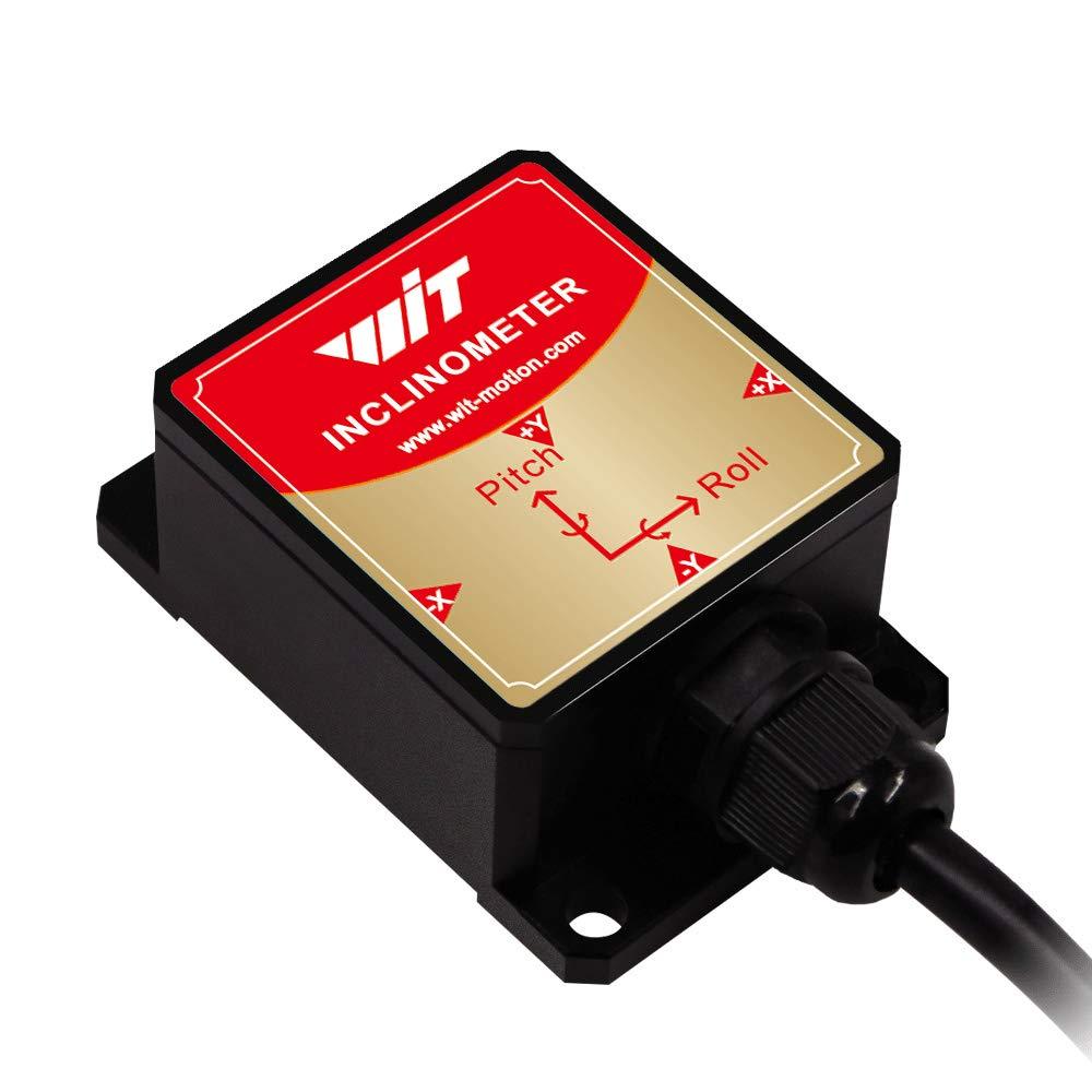 [Industrial-Grade Accelerometer+Inclinometer] HWT905-TTL MPU-9250 9-axis Gyroscope+Angle(XY 0.05 Accuracy)+Digital Compass with Kalman Filter, Temperature&Magnetometer Compensation, IP67 Waterproof