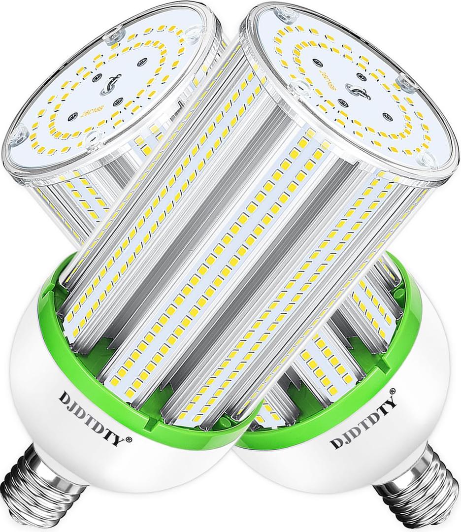 Amazon High Brightness 120W LED Corn Light Bulb, E26 E39 Base LED Corn Lamp, 16800 Lumen 5000K Daylight 100V~277V Corn Cob Light Bulb for Indoor Outdoo (5000K 2Pack, 120Watts)