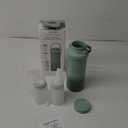 Momcozy 22oz Portable Breast Milk Cooler for Outdoor, Life Saver with 360 Total Cooling for 24 Hours, Larger Capacity Travel Breastmilk Chiller with 2pcs Baby Bottles for Breastmilk Storage, Green