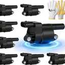 8PCS UF414 Round Ignition Coil Pack for Chevy Avalanche Camaro Canyon Corvette Express Impala SSR Silverado Tahoe Trailblazer GMC Envoy Savana Sierra Yukon Escalade Hummer 4.8L 5.3L 6.0L 6.2L V8