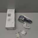 POPCHOSE Fabric Shaver, Sweater Shavers to Remove Pilling, Lint Shaver with 6-Leaf Blades, Electric Lint Remover for Clothes, Couch, Furniture, Fuzz, Lint Ball, Pillings, USB Rechargeable (Grayish White)