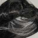 BERON Black White Wig Long Curly Wig Women Girls Wavy Black and White Wig Heat Resistant Wavy Two Tone Cosplay Costume Halloween Wig