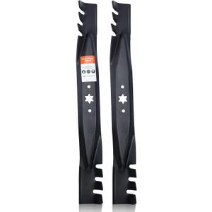 Hipa 942-04308 Mulching Blades for Cub Cadet XT1 LT42 ZT1 RZT42 42 inch Riding Mower, Troy Bilt Bronco Pony 42'' Deck Lawn Tractor Replace for 942-04308-X 942-0616 742-0616 942-04126