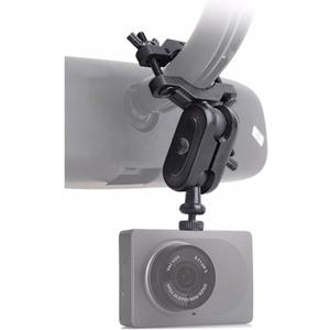 Universal Dash Cam Mount Rear View Mirror Holder with 16 Different Joints Compatible with APEMAN, Falcon F170, Old Shark, Peztio, Rexing V1P, Roav, UGSHDI, Z-Edge and Most Car Dash Camera