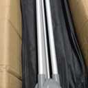 Zonon 8 Pcs X Banner Stand Adjustable Fit 23 x 63 to 32 x 78 Inch, Gray