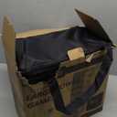 Outdoor Games Large Tower Stacking Game, 54 Wooden Blocks, Stack Up to 4 Ft Tall, Includes Carry Bag and Scoreboard, Backyard and Beach Lawn Yard Fun for Adults and Family (Natural)