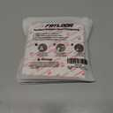 5 x 200PCS Cabinet Bumpers Clear Rubber Bumpers Self Adhesive, Soft Close Cabinet Door Bumper Dots, Sound Dampening Cupboard Door Bumpers Pads for Kitchen Drawers, Picture Frames, Furniture