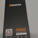 BossKiss for iPhone 17 Screen Protector 6.3 inch, [TOP 9H+ Hardness] [Military Grade Shatter Protection] [Sensitive Touch] [Easy Installation] [HD Clear] Full Coverage Tempered Glass 2 Pack