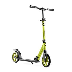 LaScoota Kick Scooter for Kids Ages 12+, Teens & Adults, Large 8" Sturdy Urethane Wheels. Adjustable Handlebar, Lightweight, Foldable, 220lbs Max Load