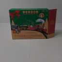 BainGesk Train Set, Christmas Train Set with Steam, Light and Sounds, Train Sets for Under Christmas Tree, Electric Train Toys for 3 4 5 6 7 8 Year Old Kids, Ideas Boys & Girls
