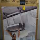 Simmons Kids By The Bed City Sleeper Bassinet - Adjustable Height Portable Crib with Wheels & Airflow Mesh, Grey Tweed